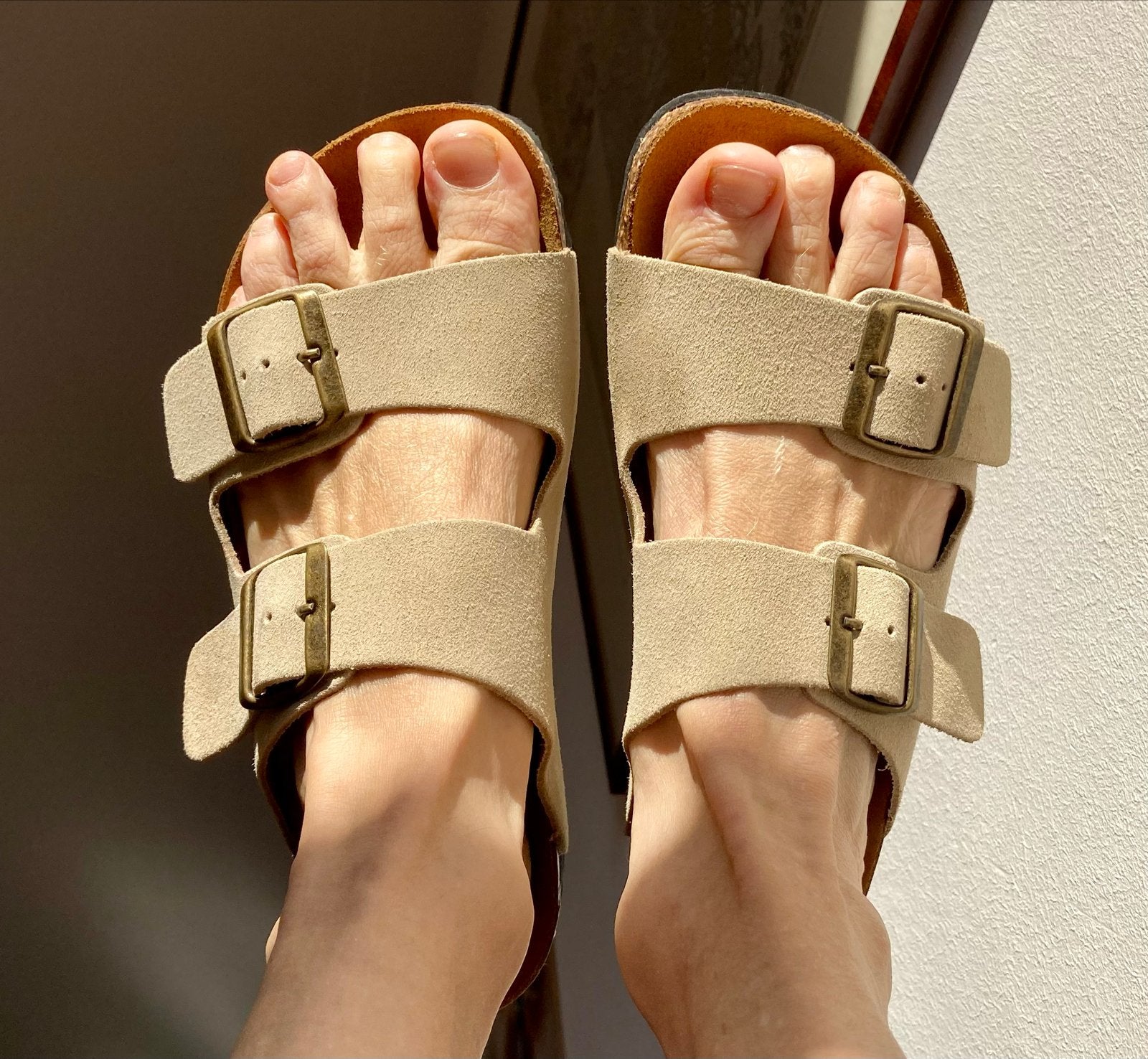 Lady Bio sandalen maat 37 - Zo goed als nieuw, Ophalen of Verzenden, Zo goed als nieuw, Beige, Sandalen of Muiltjes