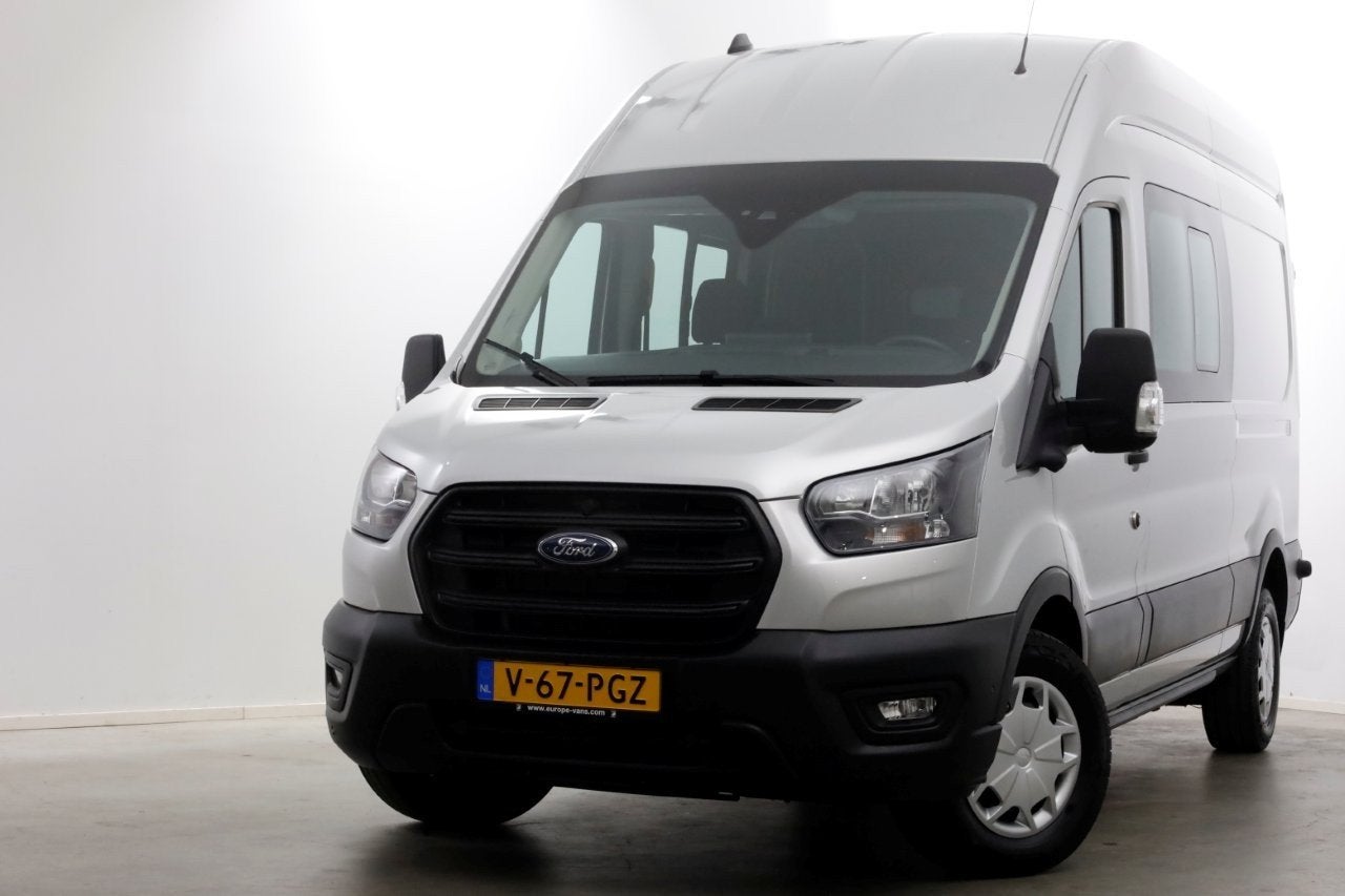 Ford Transit 330 2.0 TDCI 130pk L3H3 D.C. Trend ACC/Airco/Na, Voorwielaandrijving, Dealer onderhouden, Euro 6, 4 cilinders