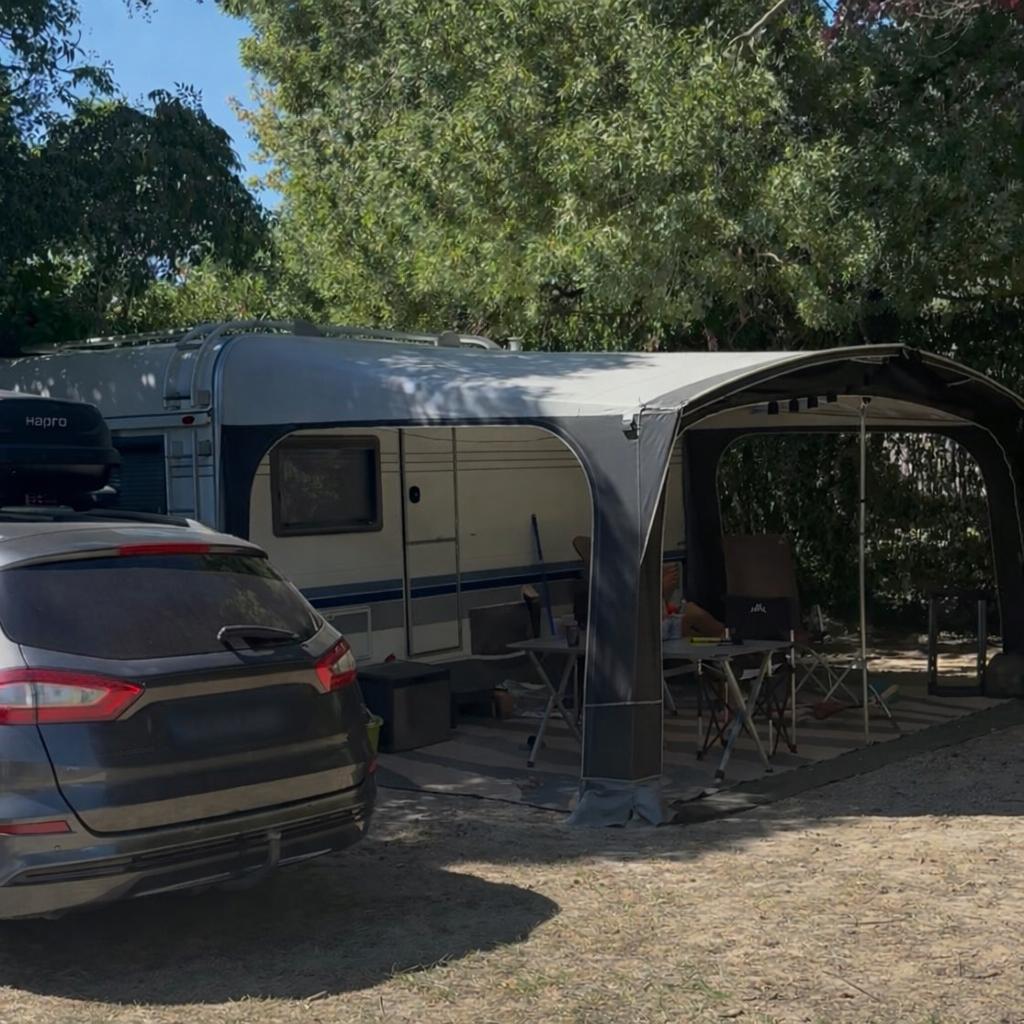 Dorema Octavia met luifel maat 11, Caravans en Kamperen, Ophalen, Gebruikt, Dorema