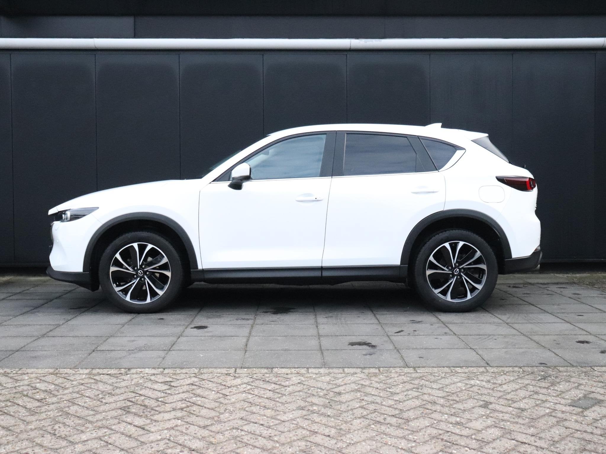 Mazda CX-5 2.5 AWD e-SkyActiv-G M Hybrid 194 Takumi | AUT. |, Gebruikt, 4 cilinders, 2000 kg, Wit