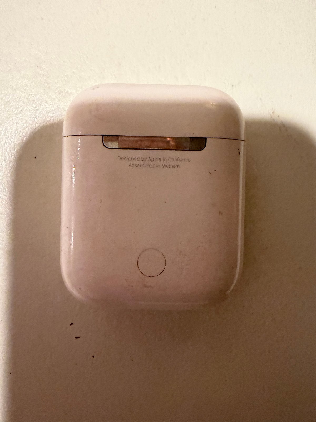 Apple AirPods Oplaadcase (1e/2e generatie), In-ear, Gebruikt, Draadloos opladen, Ophalen of Verzenden
