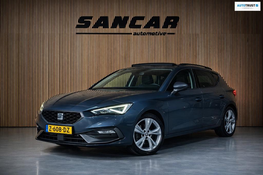 Seat Leon 1.4 TSI eHybrid PHEV FR PANO|AMBIENT|MATRIX KOPLAM, Auto's, Seat, Stof, Gebruikt, Zwart, Leon