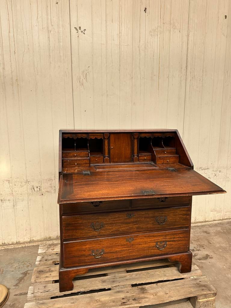 Antieke secretaire uitklapbaar bureaublad, Antiek en Kunst, Antiek | Meubels | Kasten, Ophalen