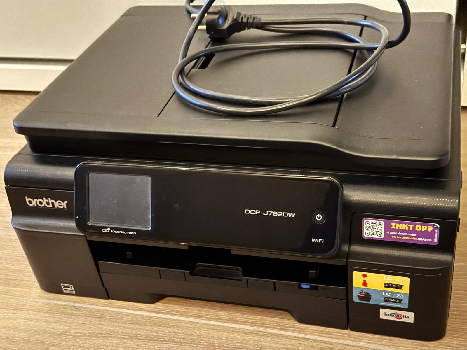 Brother DCP-J752DW All-in-One Printer met WiFi en extra inkt, Ophalen, Gebruikt, Inkjetprinter, All-in-one