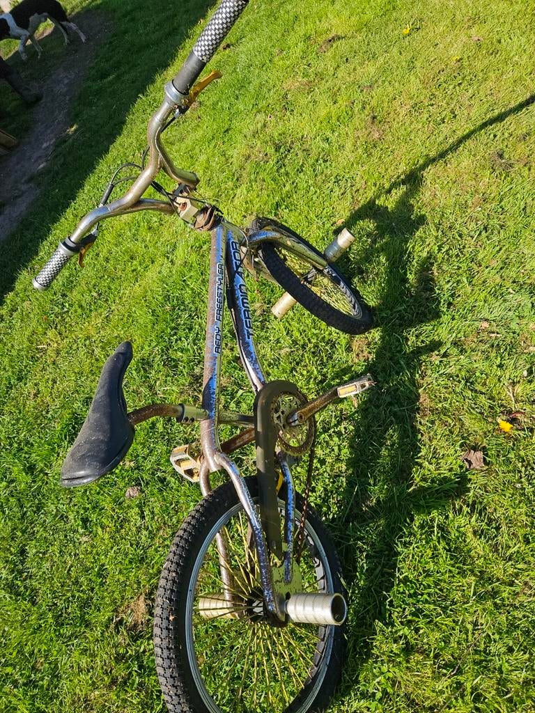 BMX Stuntfiets - Redy Freestyler Terminator, Fietsen en Brommers, Gebruikt, Staal, Velgrem, 20 tot 24 inch