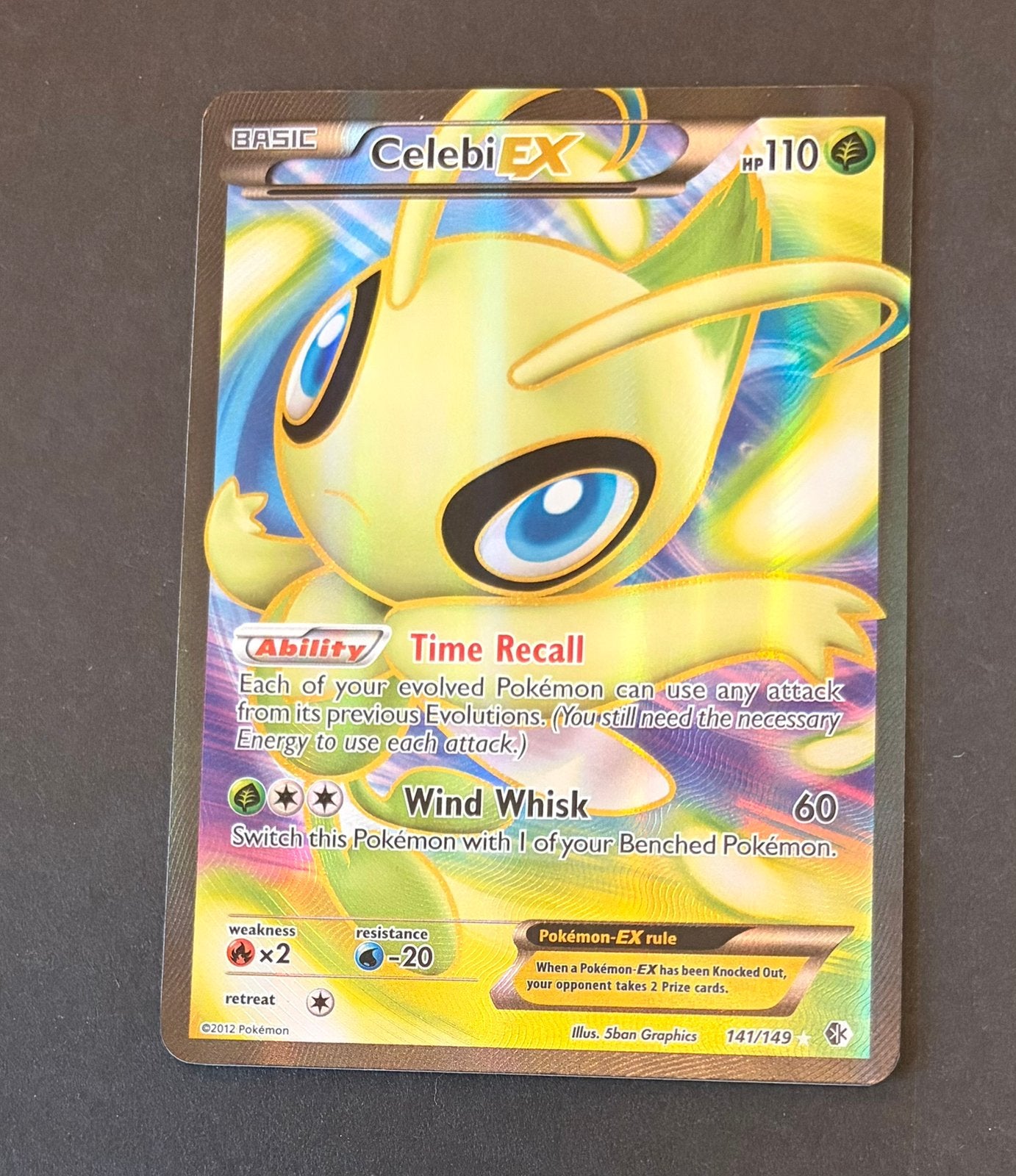 Celebi-EX 141/149 Full Art, Ophalen, Nieuw, Losse kaart, Foil