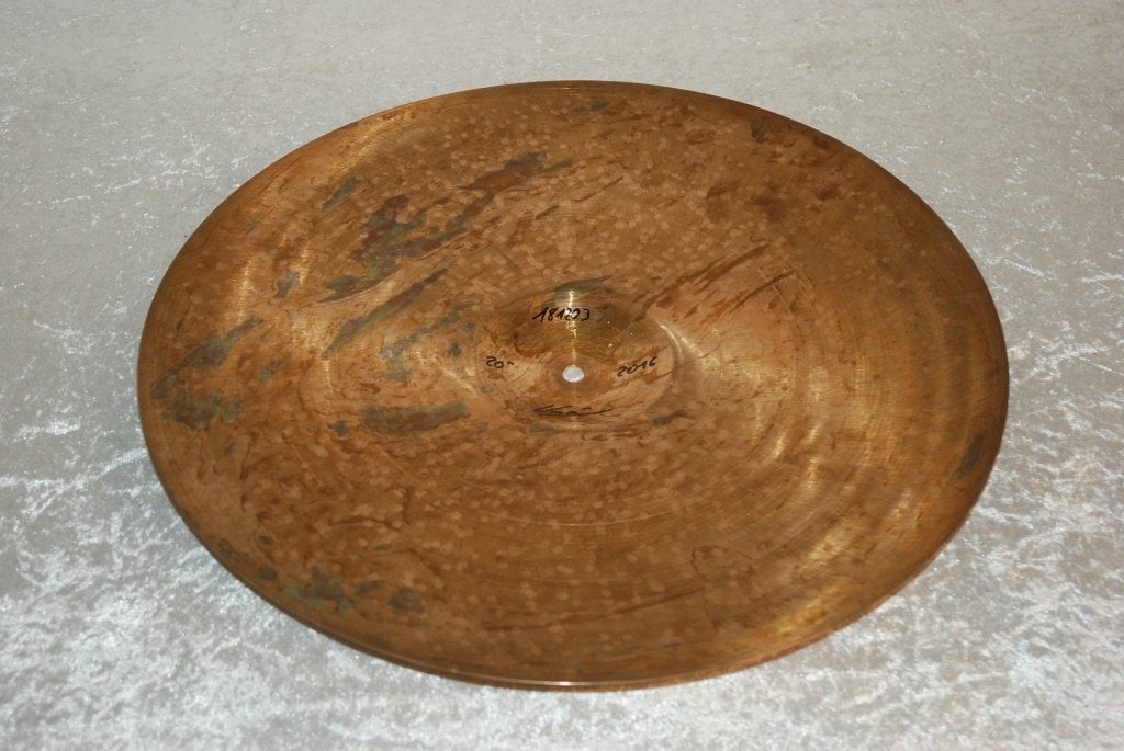 Chris Kamin Custom built bekken 2025gr 20 inch <26260917>, Gebruikt, ., Drums of Percussie, Ophalen of Verzenden