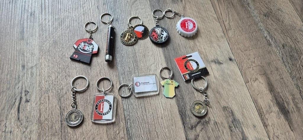 sleutelhangers Feyenoord, Ophalen of Verzenden, Zo goed als nieuw, Feyenoord, Overige typen