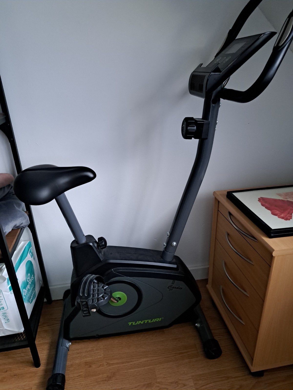 Hometrainer fiets - Tunturi Cardio Fit B30, Ophalen, Gebruikt, Benen, Hometrainer