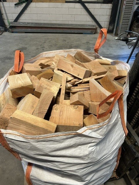 haardhout douglas/vuren, Minder dan 3 m³, Ophalen, Overige houtsoorten, Blokken