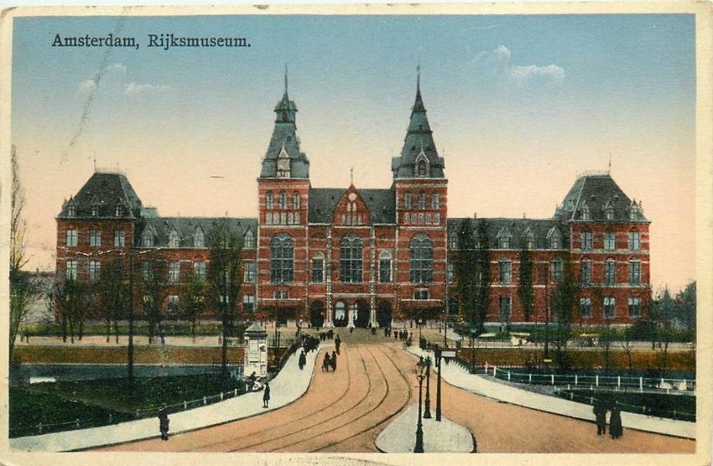 388-452-027 Amsterdam Rijksmuseum, Verzenden, Voor 1920, Noord-Holland