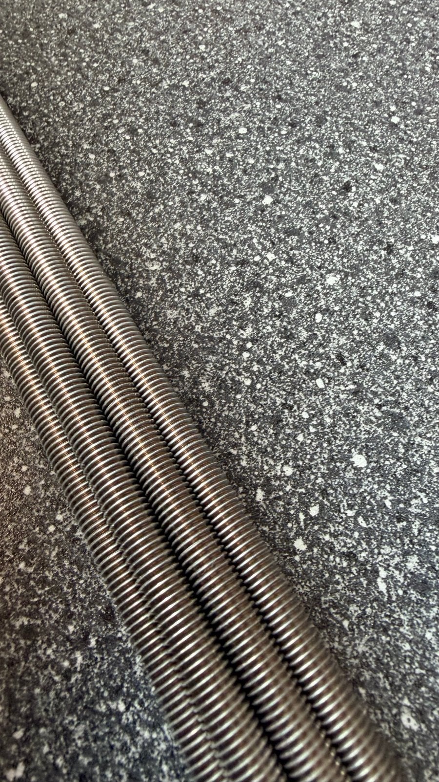 9 RVS Draadeinden M8 - 100cm lang, Ophalen, 250 mm of meer, Overige typen, Nieuw
