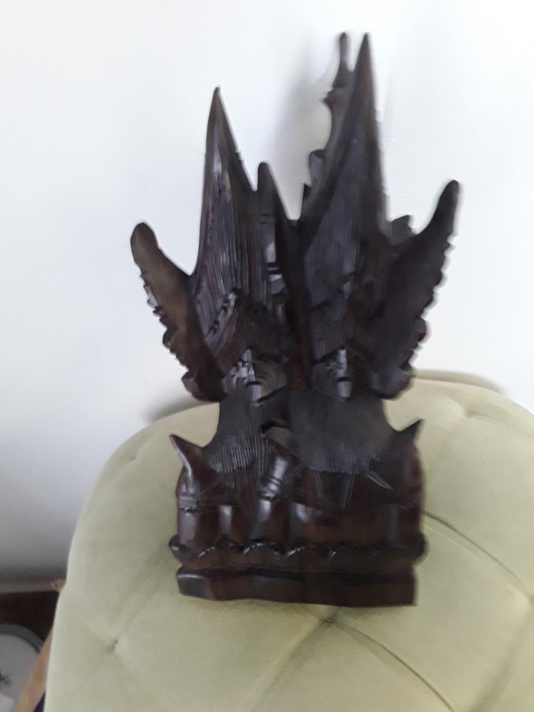 Ebben houten beeld uit Indonesie., Ophalen of Verzenden