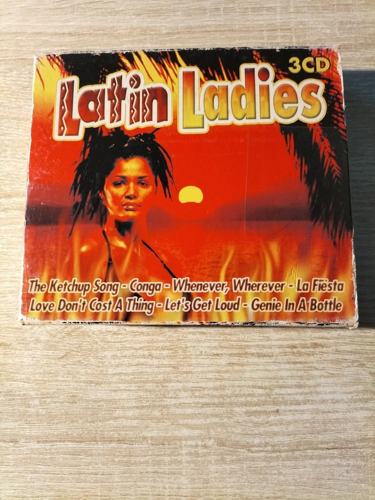 Latin ladies 3 cd set, Ophalen of Verzenden, Latin en Salsa