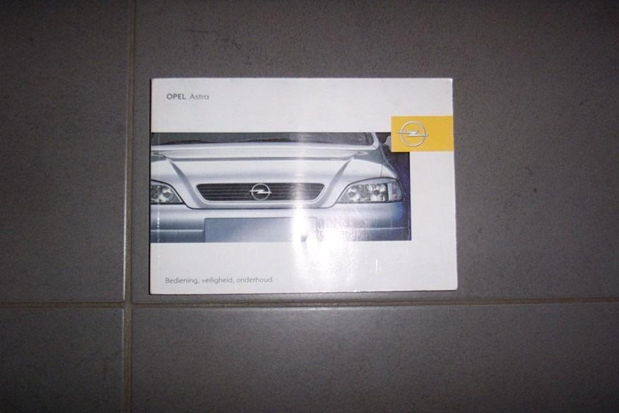 Gebruikershandleiding voor OPEL ASTRA G   1998/2005, Ophalen of Verzenden