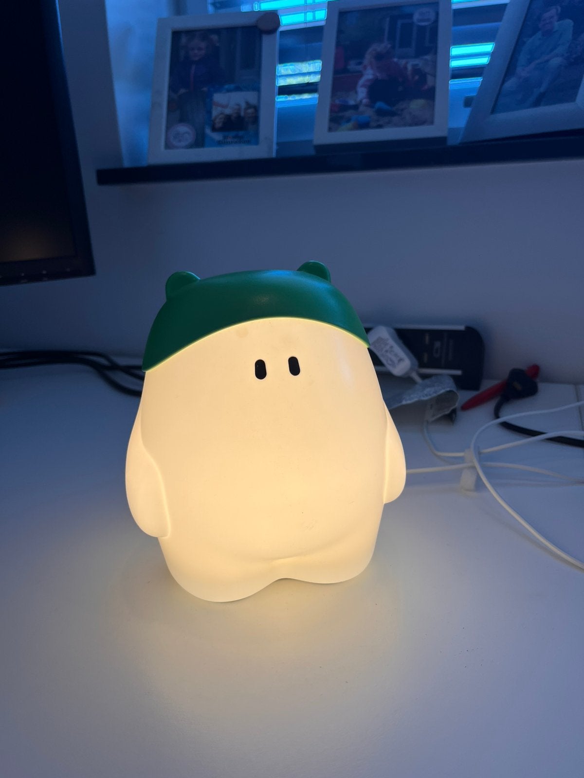 Phillips mykidsroom slaaptrainer groen, Led-lamp, Gebruikt, E27 (groot), Warm wit