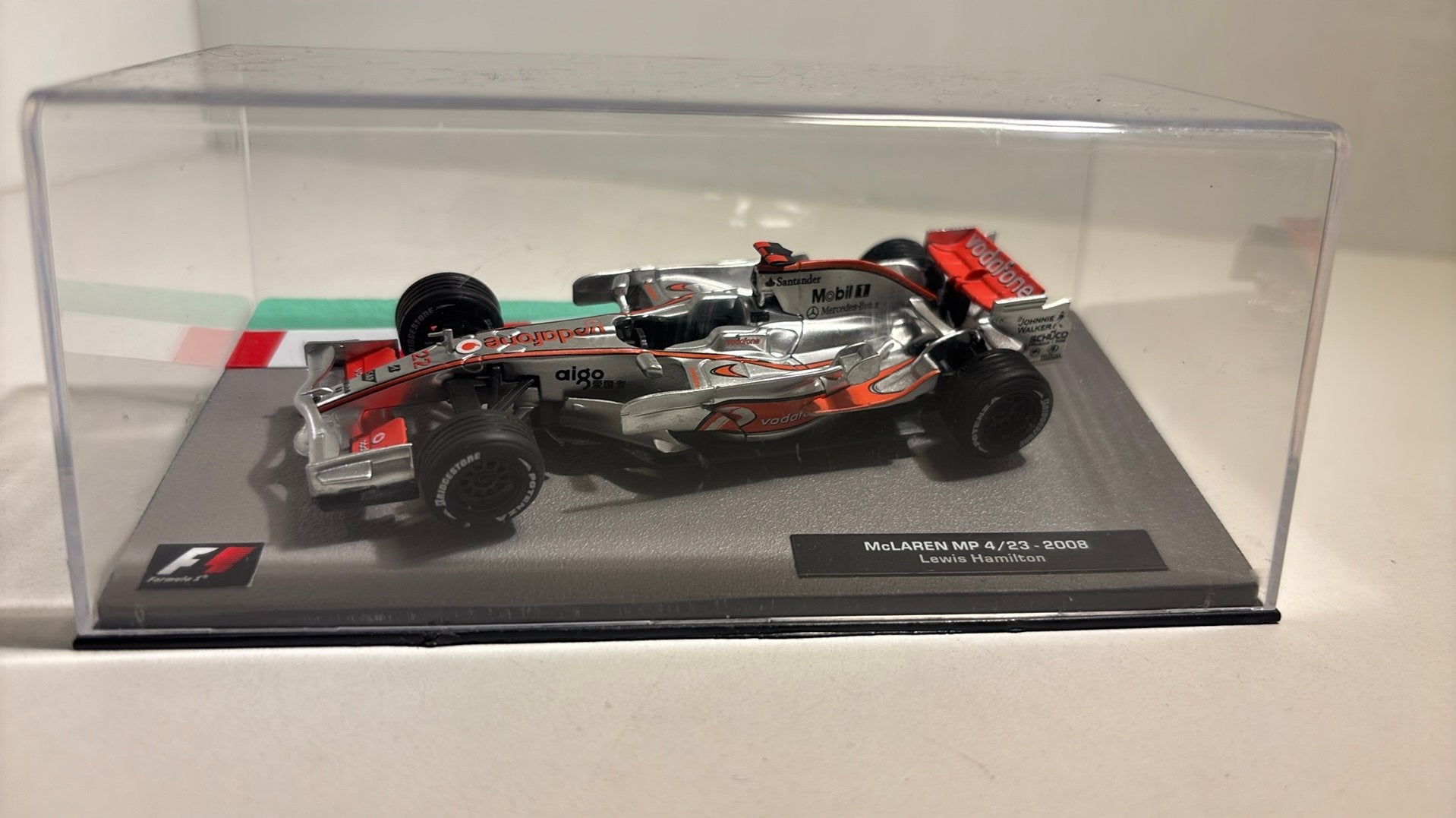 F1 mclaren mp4/23 lewis Hamilton 2008 atlas 1.43, Ophalen of Verzenden, A, A, A