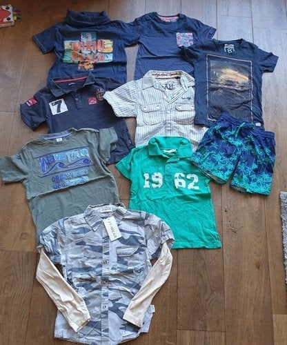 Zomerpakket Jongen (128), Gebruikt, Ophalen of Verzenden, Setje, Jongen