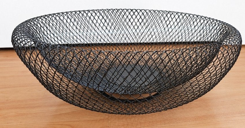 Philippi MESH Schaal Ø40 cm - Stijlvolle Fruitschaal, Schaal, Rond, Ophalen of Verzenden, Zo goed als nieuw