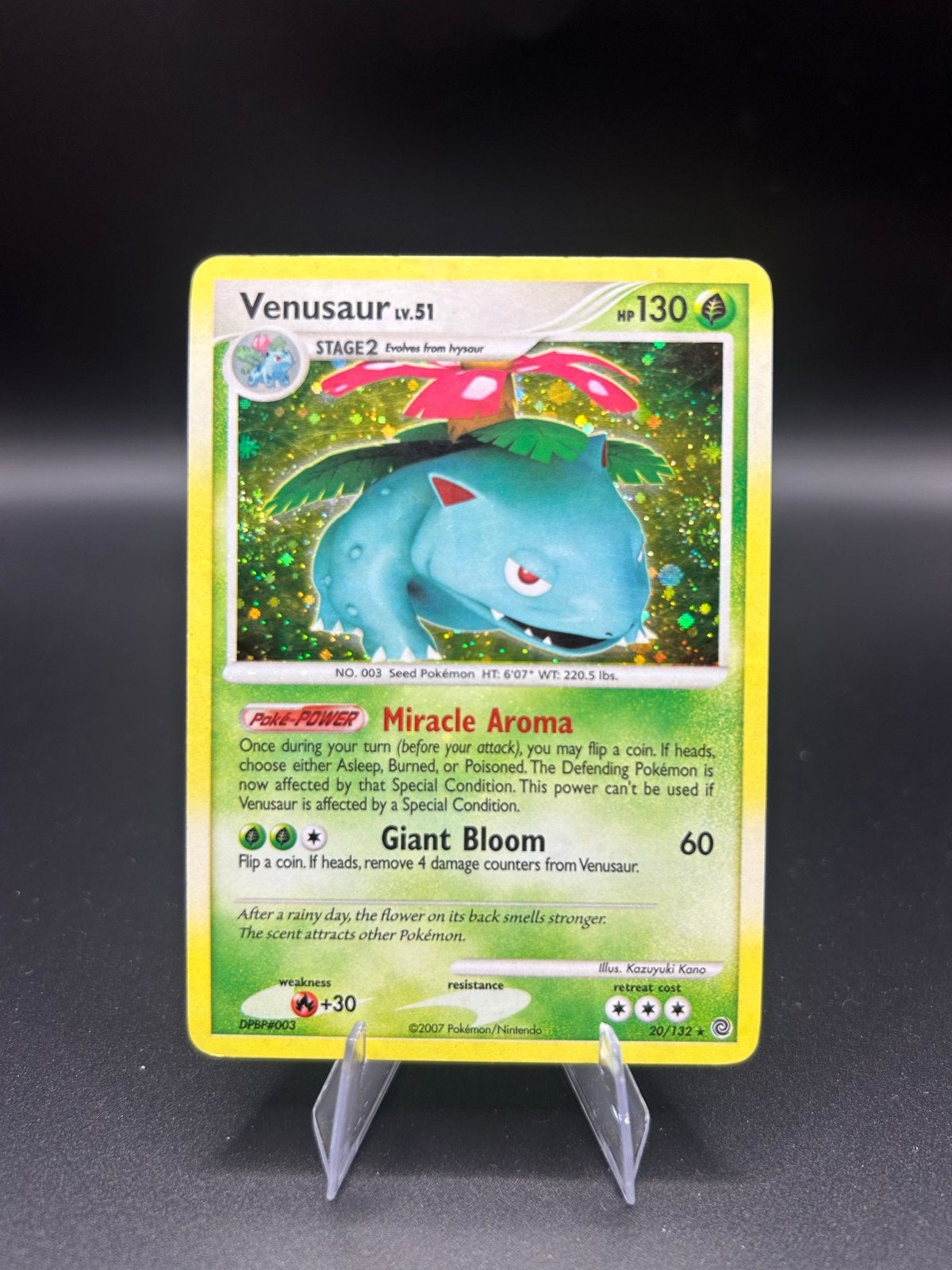 Venusaur Lv.51 Pokémon Kaart (DPBP#003) - Holo Foil, Hobby en Vrije tijd, Verzamelkaartspellen | Pokémon, Ophalen of Verzenden