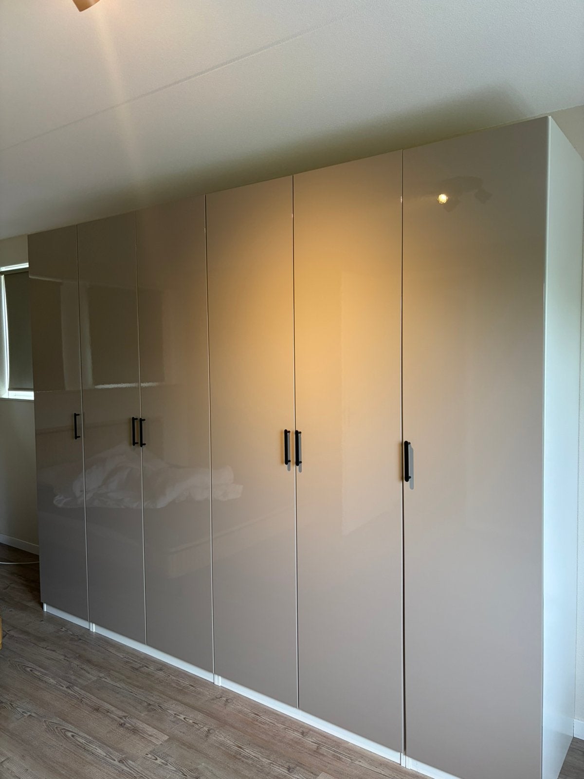 IKEA PAX kast - 3 meter - Taupe kleur, Ophalen, 200 cm of meer, Zo goed als nieuw, 200 cm of meer