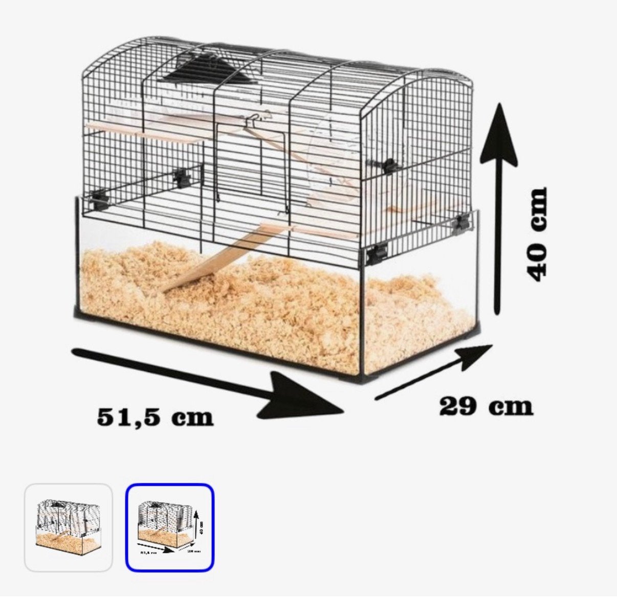 Hamsterkooi, Dieren en Toebehoren, Kooi, Gebruikt, Minder dan 75 cm, Hamster