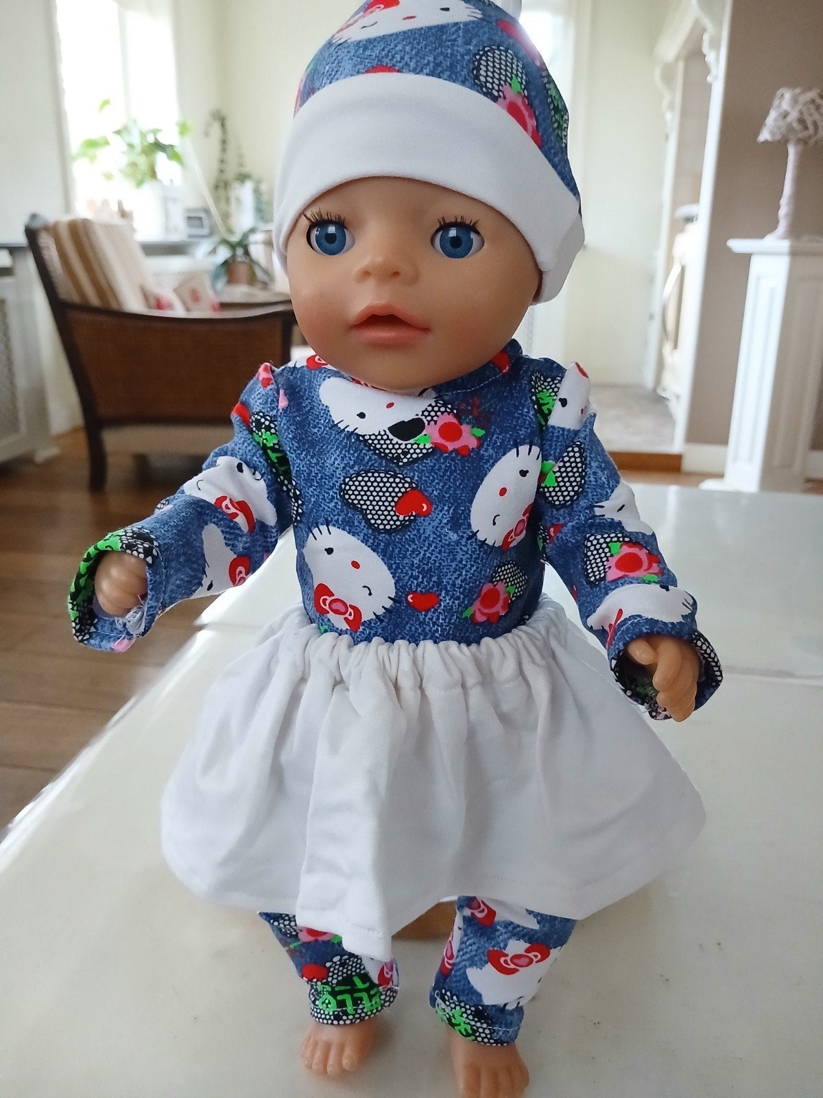 leuk 4 delig set baby born pop 36/38, Ophalen of Verzenden, Nieuw, Babypop