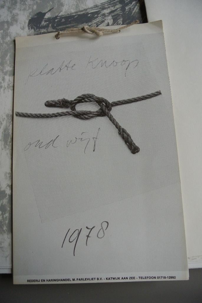 krjn giezen kalender 1978 platte knoop/oud wijf, Ophalen of Verzenden