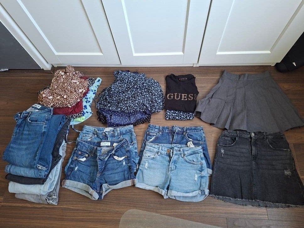 Kledingpakket: XXS & XS; shorts, jeans, rokken, jurkjes, Ophalen of Verzenden, Gedragen, Maat 34 (XS) of kleiner