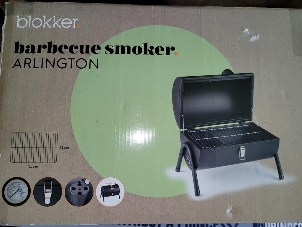 Blokker Barbecue Smoker Arlington - Compact & Veelzijdig, Ophalen, Nieuw, Blokker