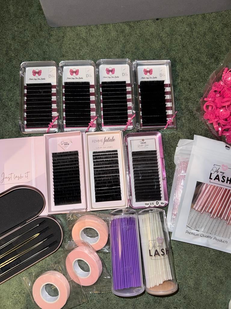 Wimperextensions pakket, Ogen, Zwart, Nieuw, Ophalen of Verzenden