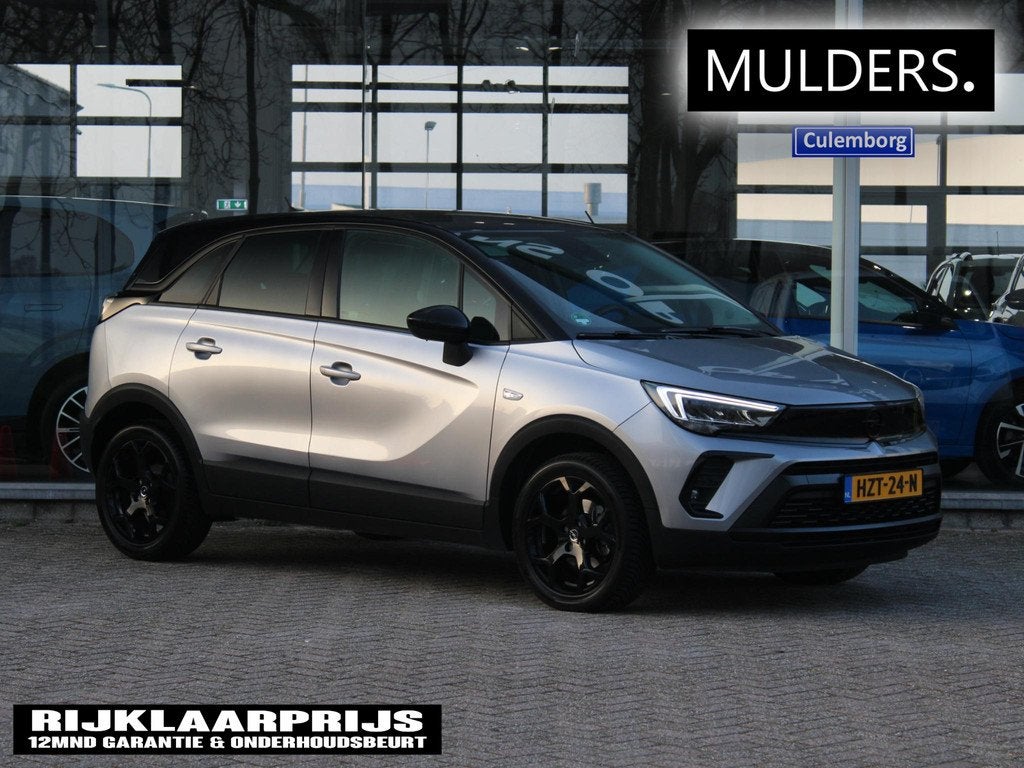 Opel Crossland 1.2 Turbo GS | Automaat | Camera/Navi/Climate, 12 maanden, Gebruikt, 1199 cc, Bedrijf