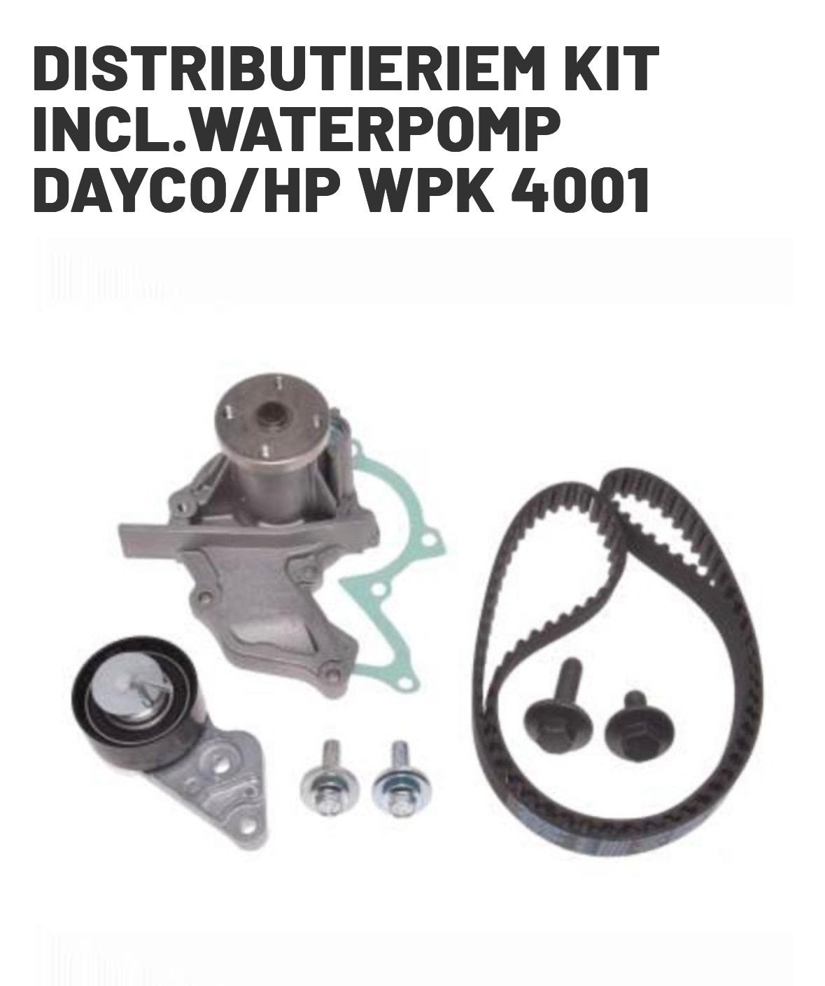 Dayco waterpomp + distributieriem kit, Ophalen of Verzenden, Nieuw