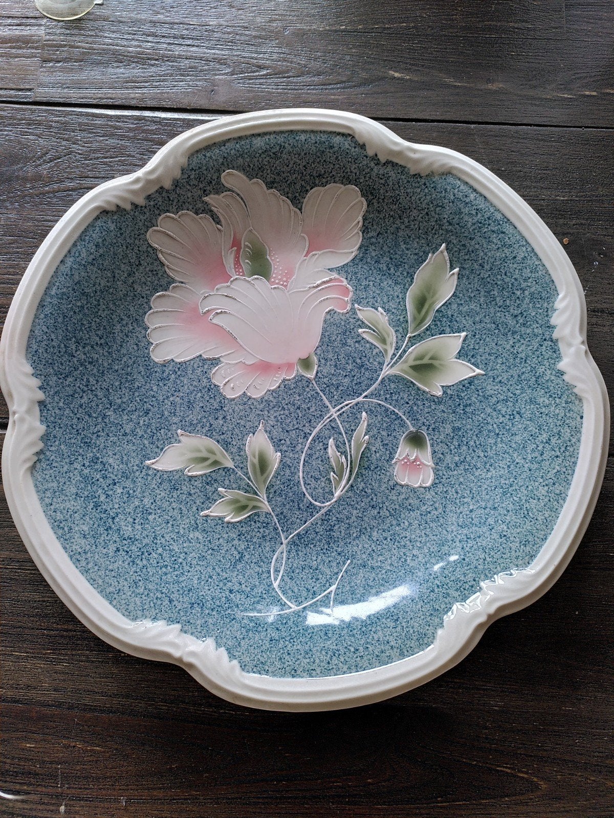 Antieke Ilmenau porseleinen schaal met bloemmotief, Antiek en Kunst, Antiek | Porselein, Ophalen
