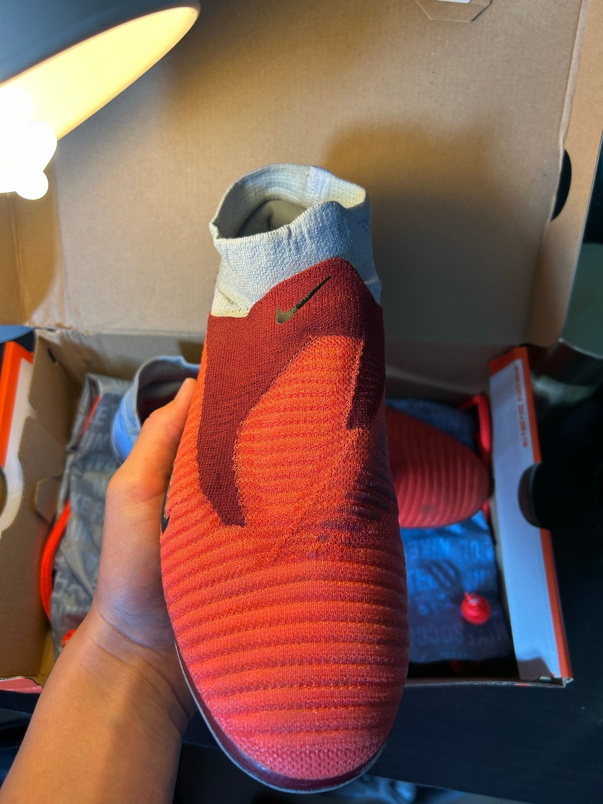 Nike Phantom Vision Elite Dynamic Fit FG Voetbalschoenen, Sport en Fitness, Voetbal, Zo goed als nieuw, Schoenen, Ophalen of Verzenden