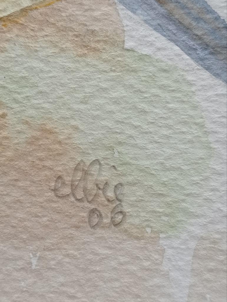 Aquarel Koolmees, Ophalen of Verzenden