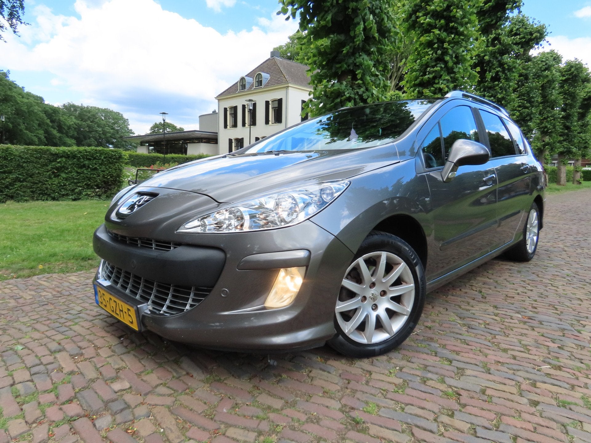 Peugeot 308 SW 1.6 VTi XS Ecc Cruisecontrol Pdc Panoramadak, Voorwielaandrijving, Gebruikt, 4 cilinders, 1415 kg