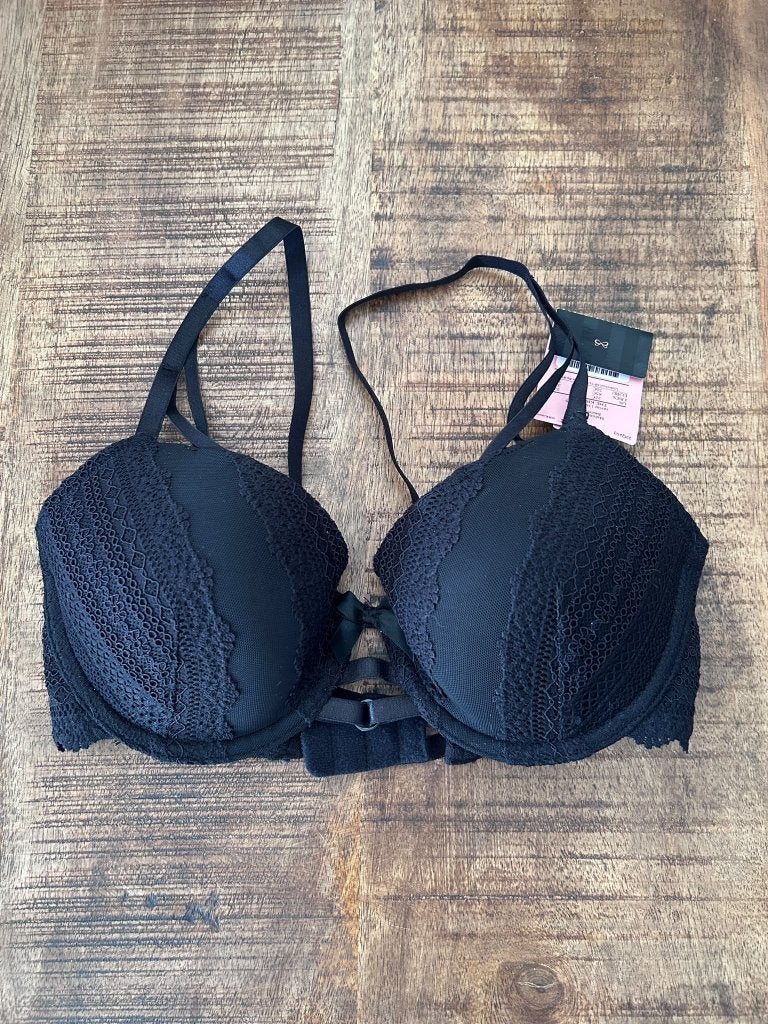Hunkemöller Mahina Bh Zwart 70C, Hunkemöller, Ophalen of Verzenden, Zwart, BH