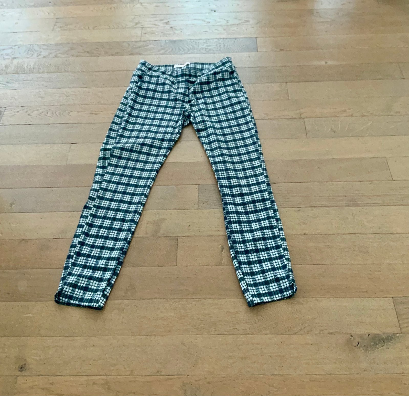 Studio Anneloes. Zwart /wit geruiten broek maat S, Ophalen of Verzenden, Zo goed als nieuw, Zwart