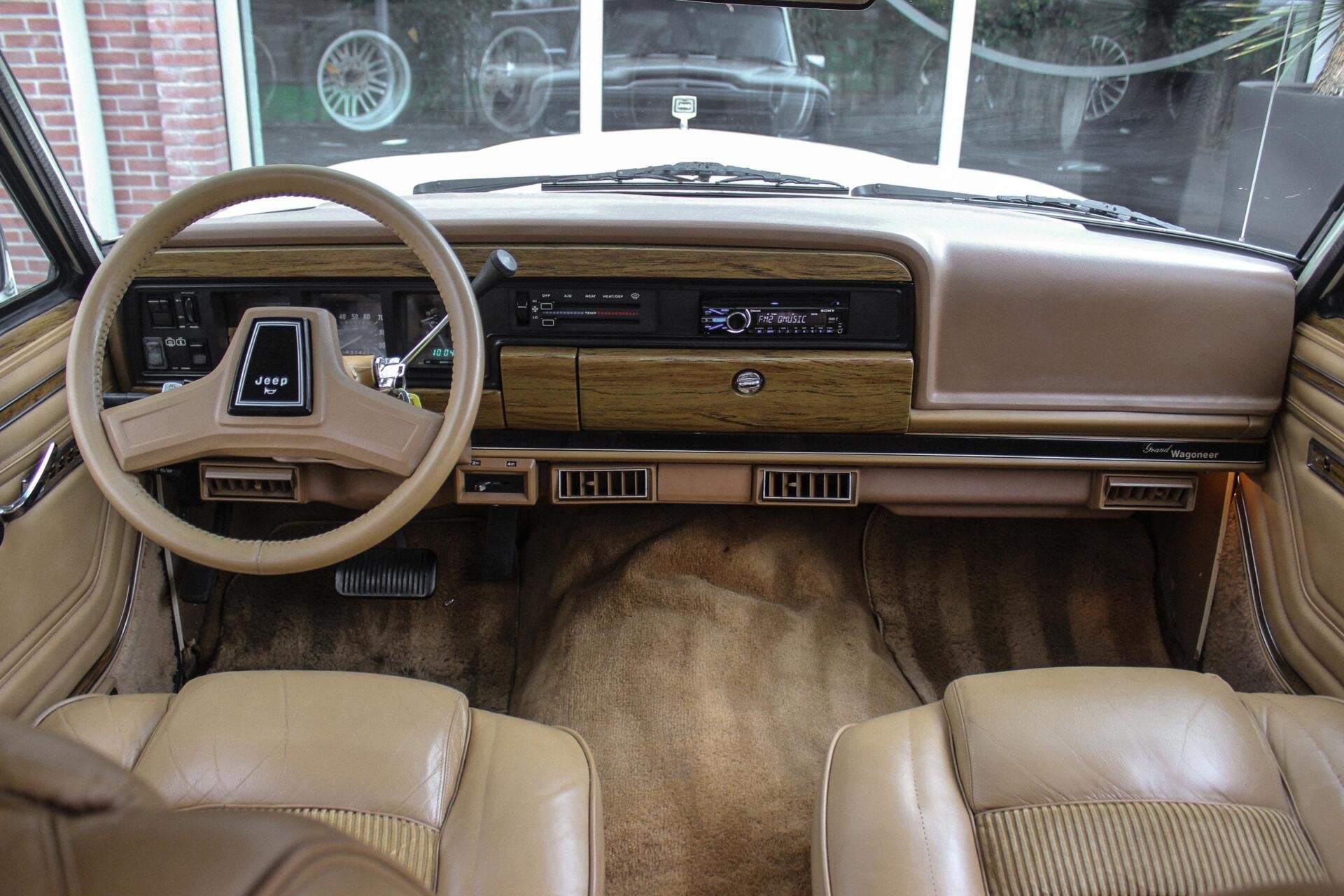 Jeep Wagoneer 5.9 V8 Limited Wagon | Origineel | 1979 | Dakr, Auto's, Jeep, Automaat, 8 cilinders, Bruin, Leder en Stof