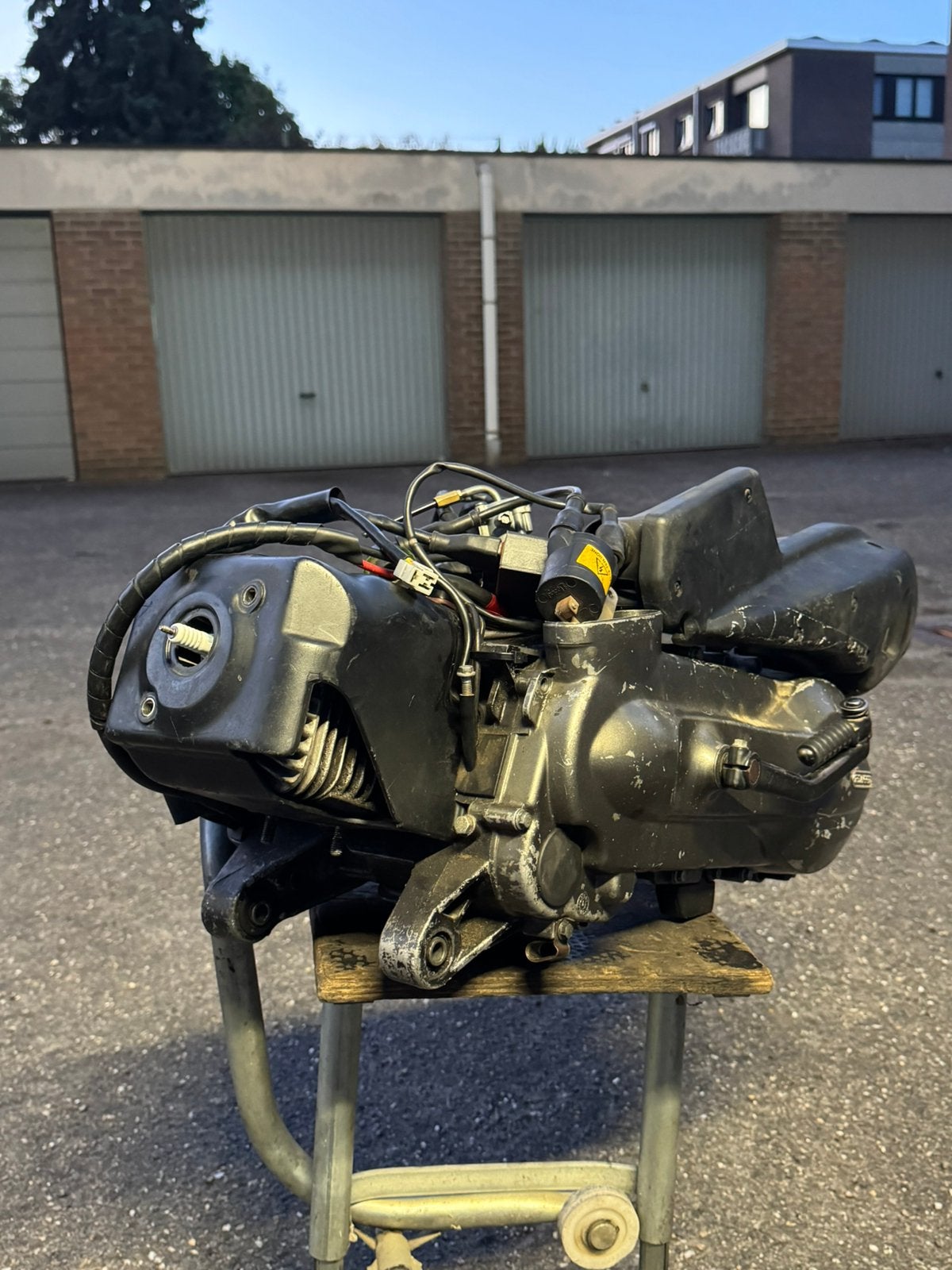 Piaggio Skipper 125cc blok - Goede staat - Plug & Play, Fietsen en Brommers, Brommeronderdelen | Scooters, Ophalen of Verzenden