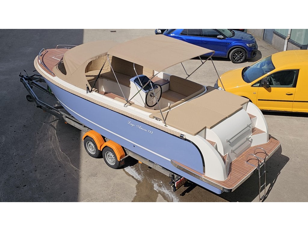 Lago Amore 733 vaar klaar 60pk gratis Raymarine aanbieding, Watersport en Boten, Sloepen, Voorling, 140, Overige typen, Bakker boten