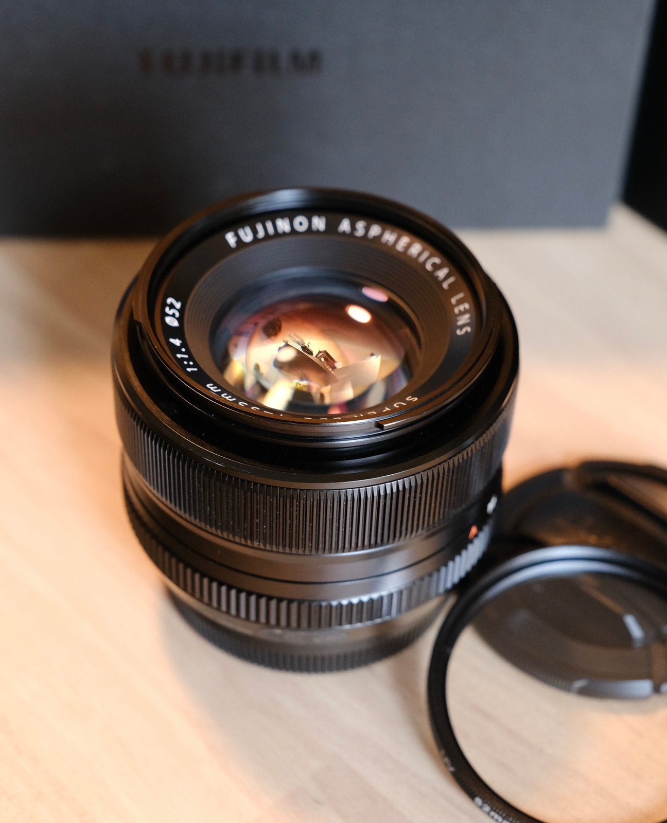 Fujifilm XF 35mm f/1.4 R | Compleet in doos, Ophalen of Verzenden, Zo goed als nieuw, Fujifilm, Telelens