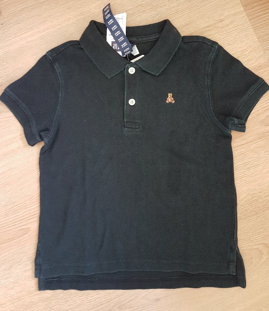 Zwarte GAP polo maat 92 NIEUW (0291), Kinderen en Baby's, Nieuw, Ophalen of Verzenden, Shirt of Longsleeve, GAP