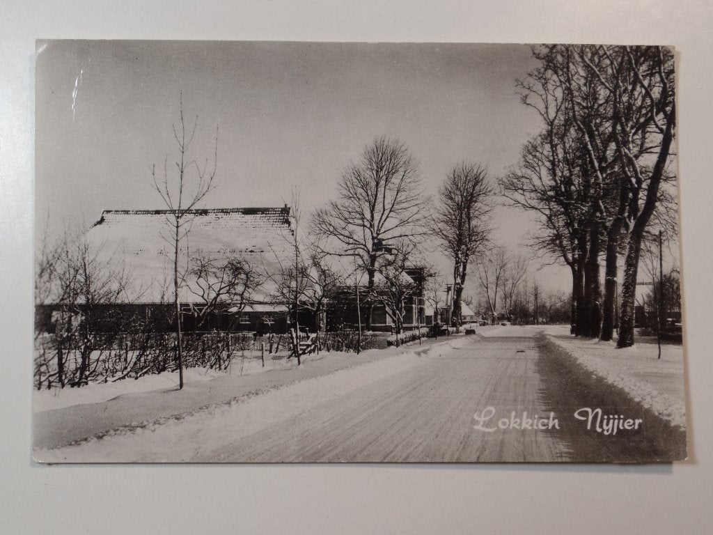 Lokkich Nijjier  Boerderij, Ophalen of Verzenden, 1940 tot 1960, Gelopen, Friesland