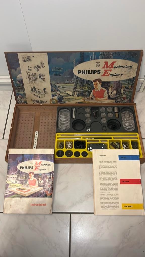 Philips mechanical engineer 1965, Ophalen of Verzenden, Gebruikt