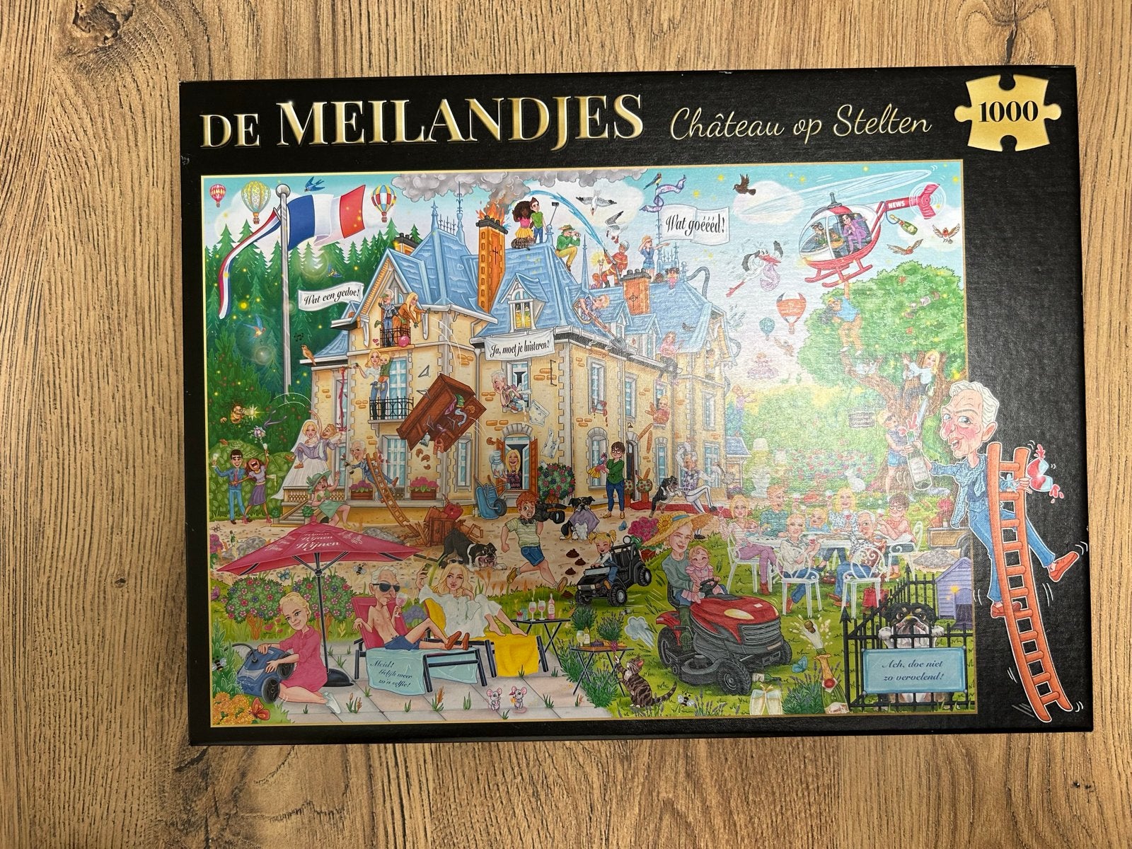 Diverse Legpuzzels - 1000 Stukjes, Ophalen of Verzenden, 500 t/m 1500 stukjes, Gebruikt, Legpuzzel
