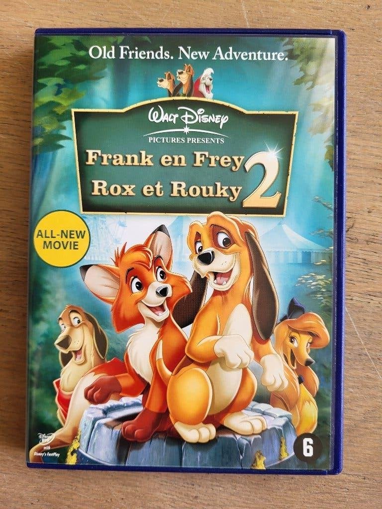 Frank en Frey 2 - Rox et Rouky 2 (DVD), Nederlands, Tekenfilm, Amerikaans, Italiaans