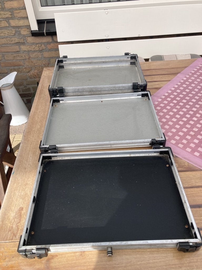 Te Koop 3 RIVE Lades 2 van 3 cm en een van 6 cm., Ophalen of Verzenden, Gebruikt, Overige typen