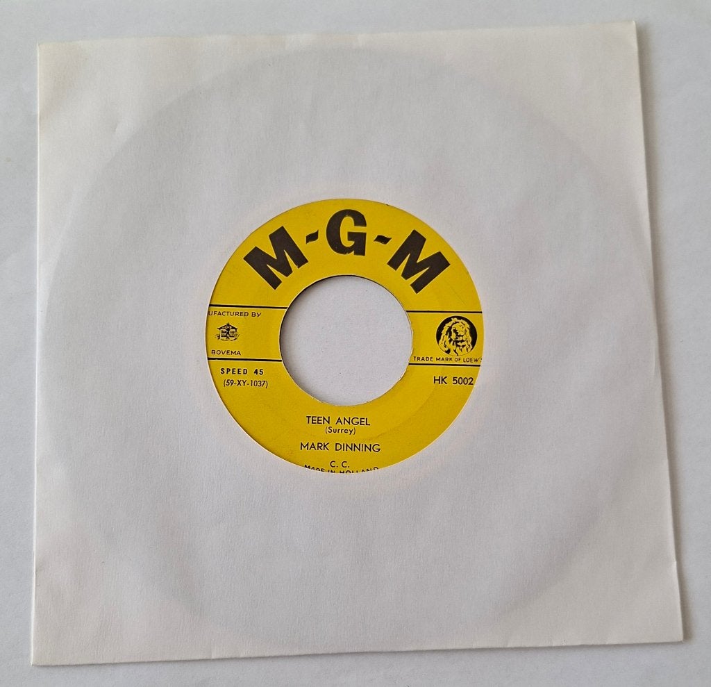 Mark Dinning - Teen angel, Ophalen of Verzenden, Gebruikt, Pop, Overige typen